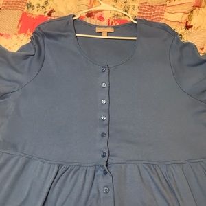 COPY - Woman Within Front Button up dress